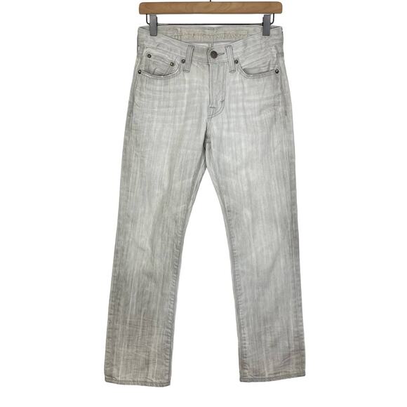 American Eagle | 26x28 Slim Straight Gray Denim Jeans - Picture 1 of 8